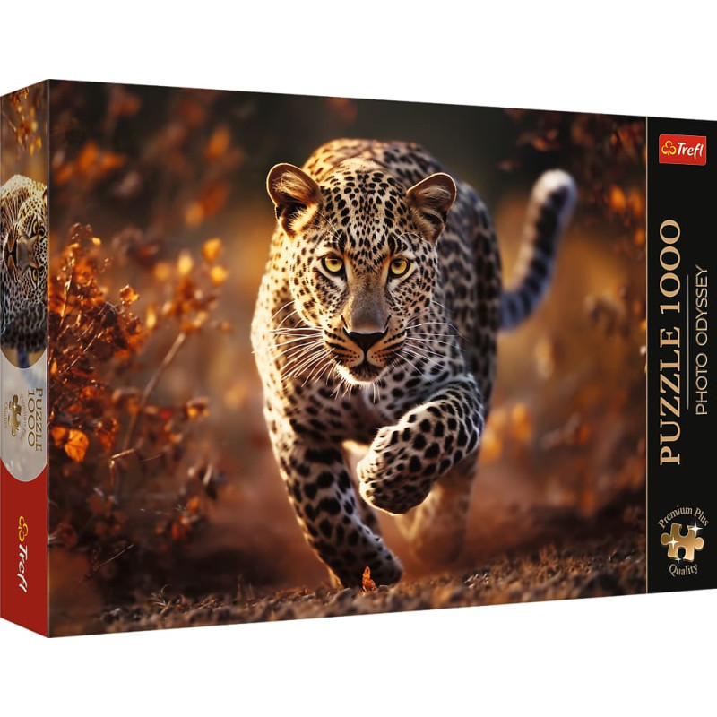 Trefl PREMIUM PLUS 1000 det. dėlionė „Leopardas“