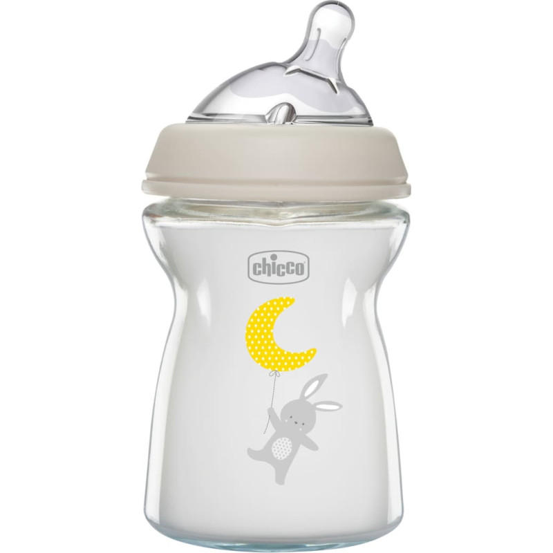 Chicco 153466 NF GLASS BOTTLE 250 ML 0+