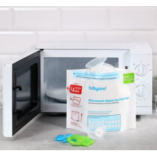 BabyOno 1038 sterilizavimo maišeliai mikrobangų krosnelei – 5 vnt.