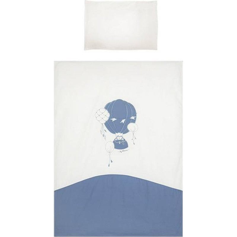 Belisima Baby Cover set -  2 pcs - 135x100, 40x60 - BALONY - P02-0058 - BLUE