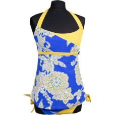 La Bebe La bébé™ Swimsuit Art.38048 Summer Swimsuit Blue with yellow Grūtnieču peldkostīms zilā krāsa ar dzeltenam raksturojumiem ( 38 )