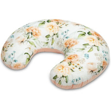 Sensillo PILLOW FOR FEEDING VELVET PEONY PEACH