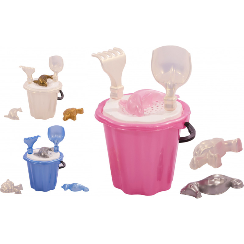 ZESTAW DO PIASKU PERŁOWY/BROKATOWY