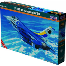 SAMOLOT MODEL F-16A-15 GUNSMOKE,89 1:72