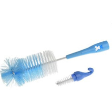 Akuku A0572 TEDDY BEAR BOTTLE AND PACIFIER BRUSH BLUE