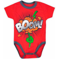 Koala Baby Bodysuit - BOOM - RED - size 86