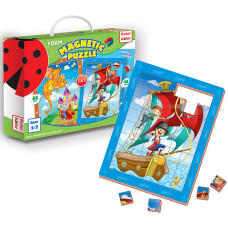 Roter Kafer Roter Käfer RK1301-02 Magnētiskās puzles  Pirates (Vladi Toys)