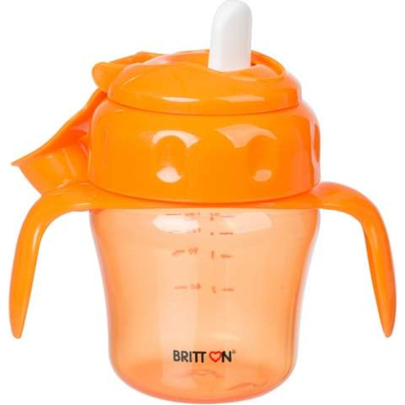 Britton Non-spill Soft Spout Cup Art.B1513  Neizlīstoša krūze ar mīksto uzgali, 150 ml