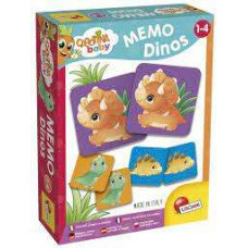 Carotina Baby Memo Dino Art.92505  Attīstoša spēle Atmiņa