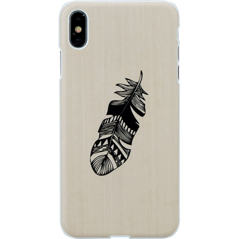 Man&Wood SmartPhone case iPhone XS Max indian white