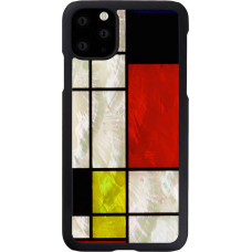 Ikins SmartPhone case iPhone 11 Pro Max mondrian black