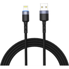 Tellur Data Cable USB to Lightning with LED Light 2m Black