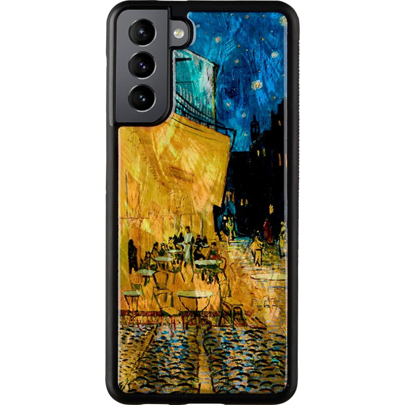 Ikins case for Samsung Galaxy S21+ cafe terrace black