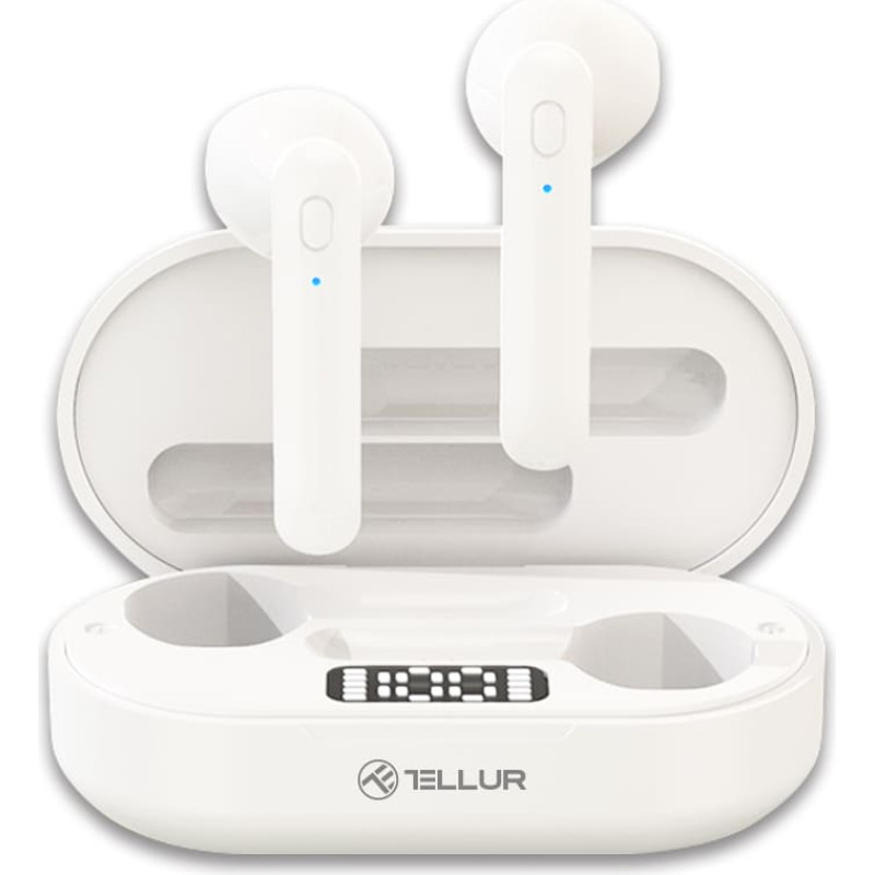 Tellur Flip True Wireless Earphones White