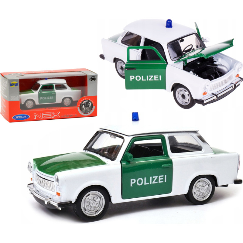 AUTO MODEL TRABANT 601 POLICJA