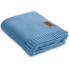 Sensillo Bamboo and cotton blanket – blue