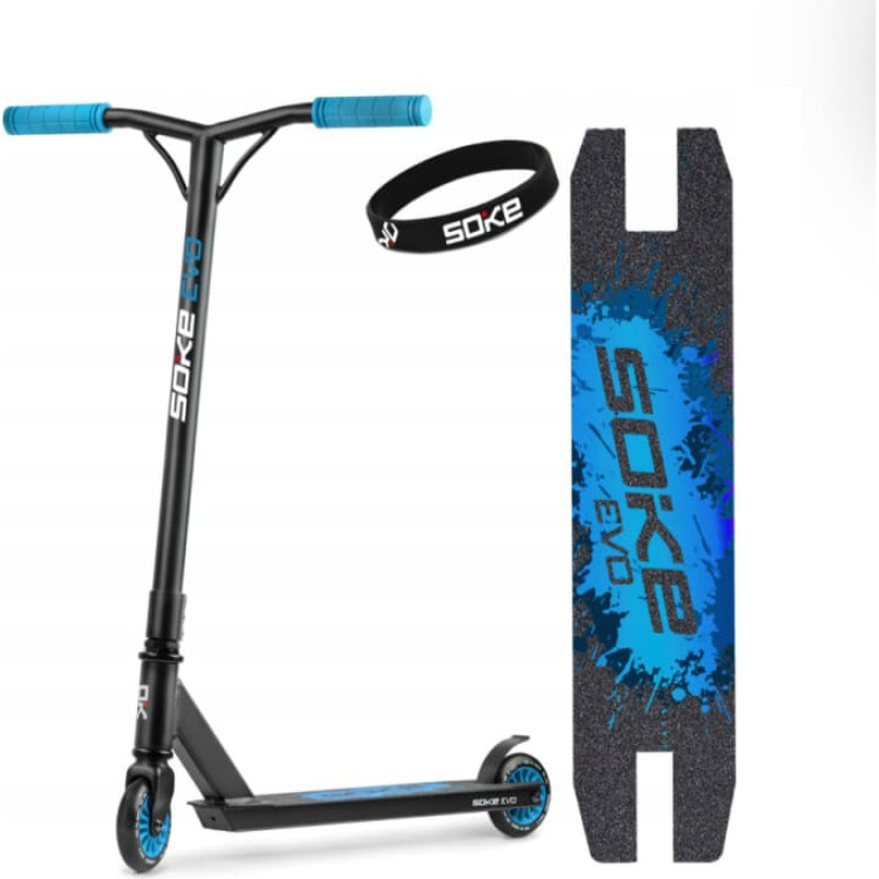 Soke Trikitõukeratas SOKE EVO, must-sinine
