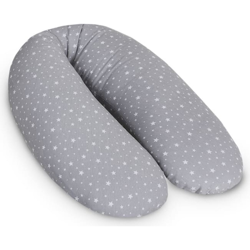 CEBABABY PHYSIO MULTI Pillow 190cm Jersey Grey Stars, W-741-000-739
