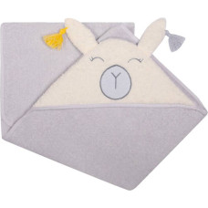 Minikid Bathing cover - 325 - TERRY - ANIMALS - size 100x100 - GREY