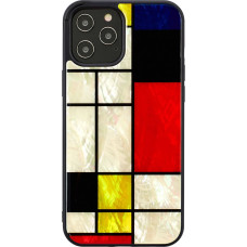 Ikins case for Apple iPhone 12 Pro Max mondrian black