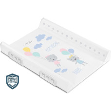 Sensillo Stiffened Changing Pad WITH SAFETY SYSTEM - BALLOONS PLATINUM