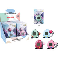 Tamagotchi raktų pakabukas – žaidimas „Augink gyvūnėlį“
