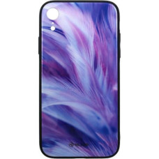 Tellur Cover Glass print for iPhone XR feather