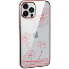 Devia Crystal Flora case iPhone 12 mini rose gold