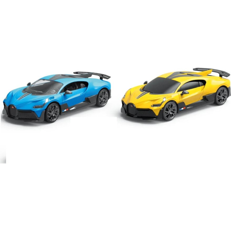 Puldiauto Bugatti Divo 1:24, esituledega