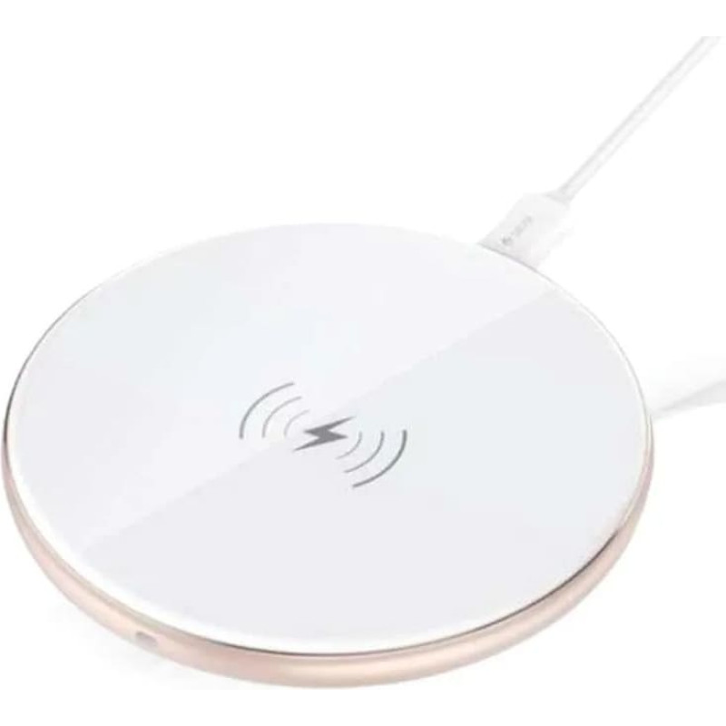 Devia Comet series ultra-slim wireless charger white