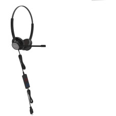 Tellur Voice 420 Wired Headset Binaural Black