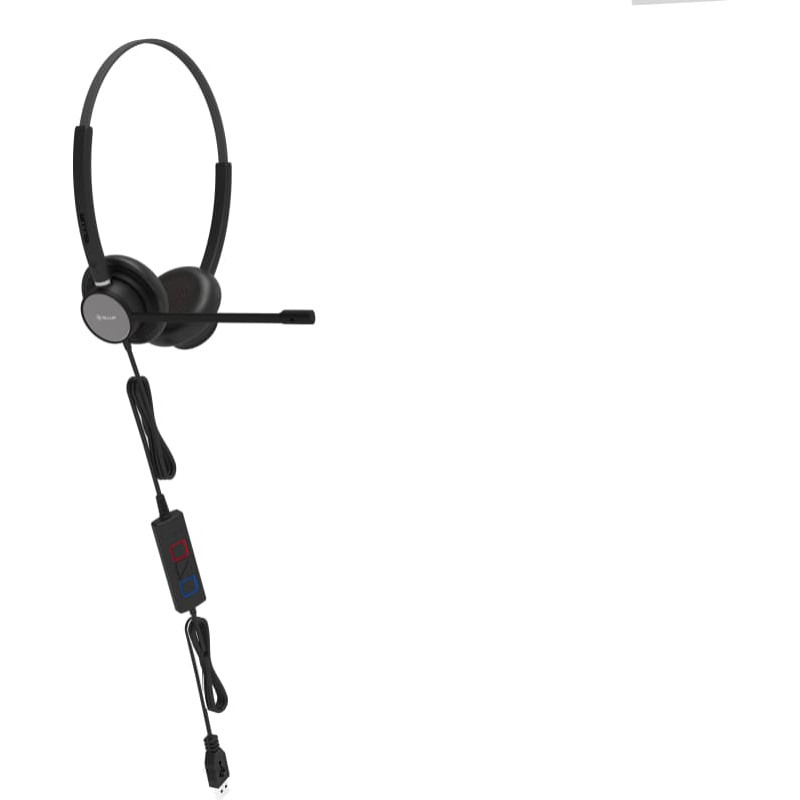 Tellur Voice 420 Wired Headset Binaural Black