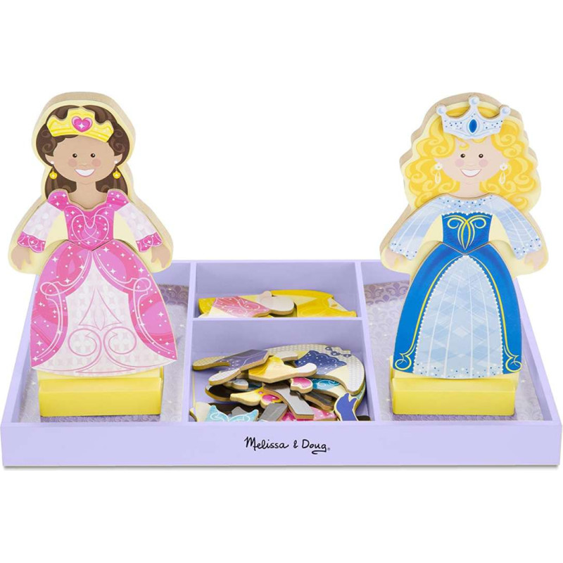 Melissa And Doug Melissa&Doug Magnetic Dress Up Princess Art.40321 Magnētisko apģerbu komplekts Saģērb mani