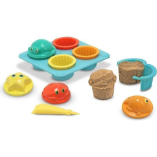 Melissa And Doug Melissa&Doug Sand Set Art.16431 Smilšu formiņas