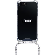 Lookabe Necklace Snake Edition iPhone X/Xs silver snake loo018