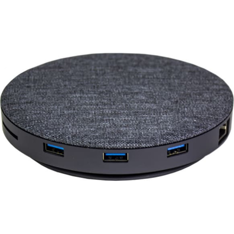 Devia UFO 10in1 HUB wireless charger gray