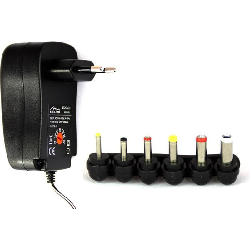 Media-Tech MT6267V2 Tablet Universal Power Adaptor