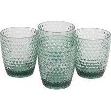 Cambridge CM07654GEU7 Fete Diamond 4pcs tumbler set green