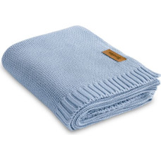 Sensillo Bamboo and cotton blanket – Baby Blue