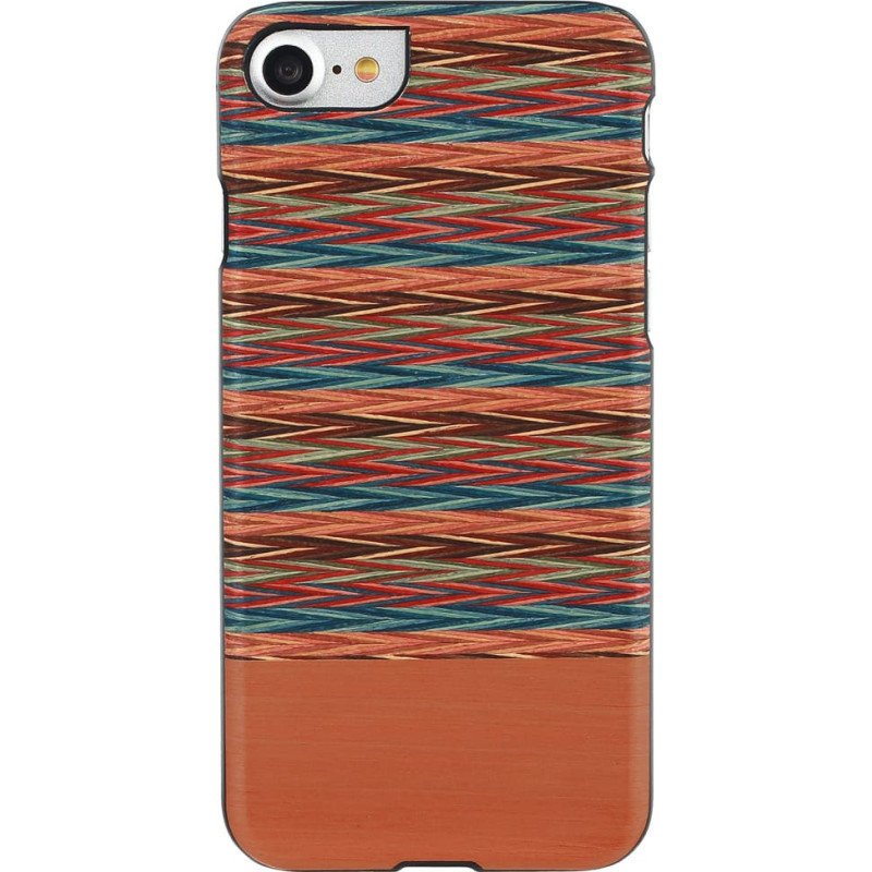 Man&Wood case for iPhone 7/8 browny check black