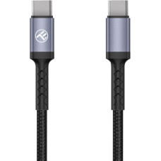 Tellur Type-C To Type-C Cable 3A 60W 1m Black