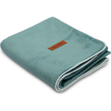 Sensillo VELVET BLANKET EMERALD 75X100