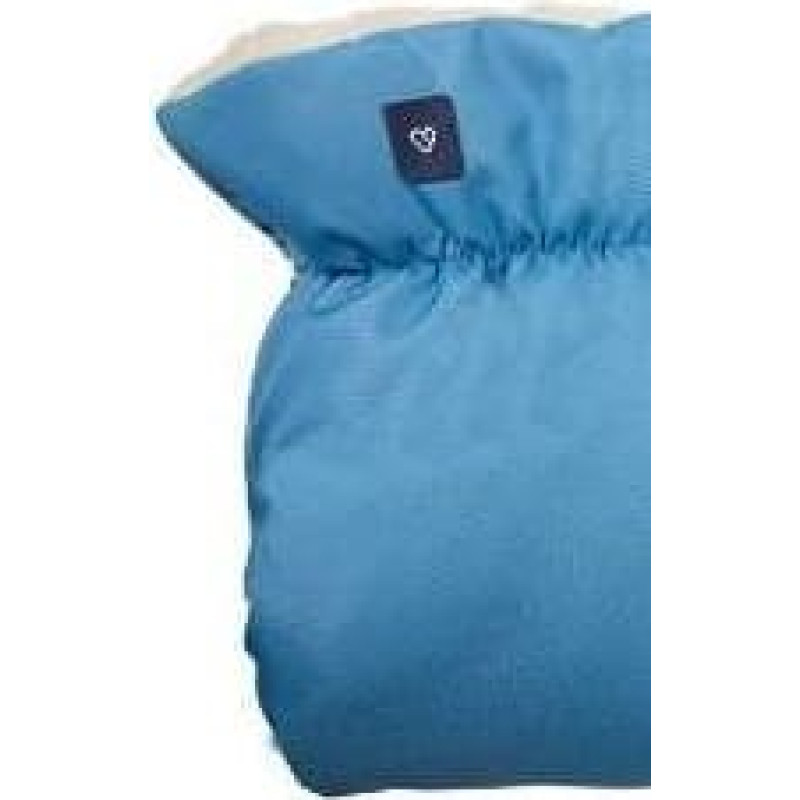 Minikid Gloves/muffs - 1 parts - SLEEP&GROW - BLUE - WOOL ****