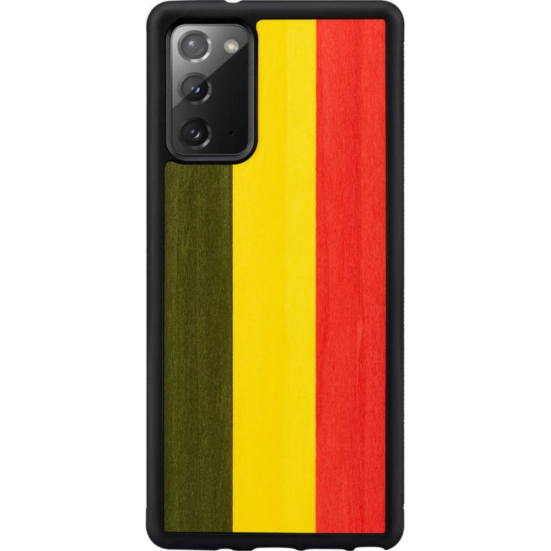 Man&Wood case for Galaxy Note 20 reggae black