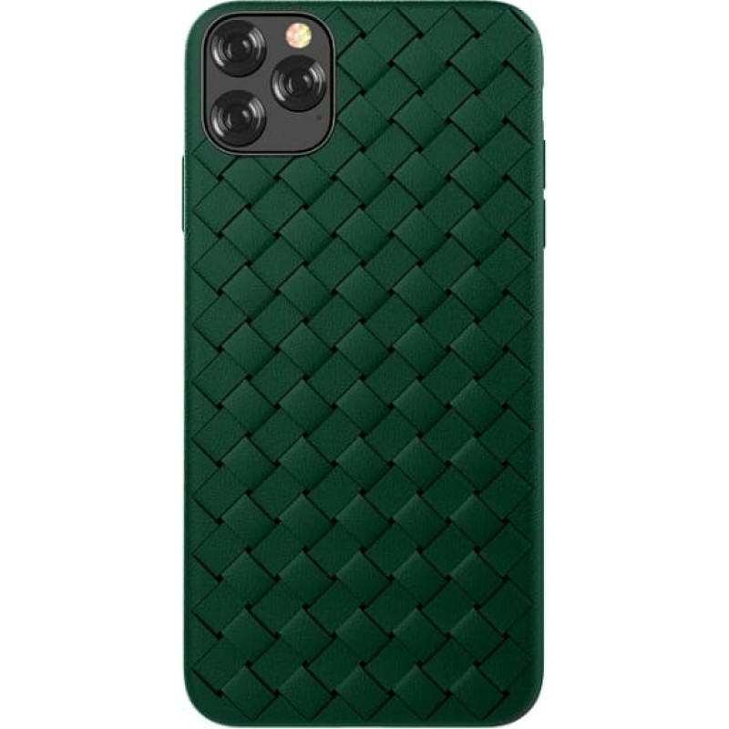 Devia Woven Pattern Design Soft Case iPhone 11 Pro Max green