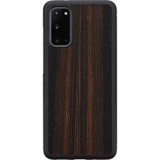 Man&Wood case for Galaxy S20 ebony black