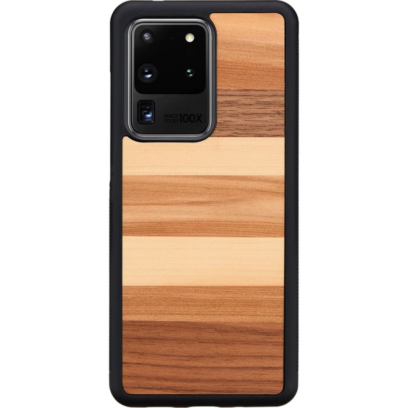 Man&Wood case for Galaxy S20 Ultra sabbia black