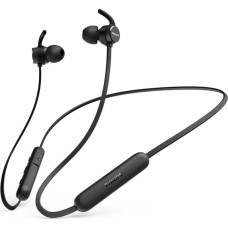 Philips austiņas In-Ear ar mikrofonu un Bluetooth, melnas - TAE1205BK/00