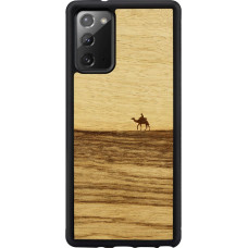 Man&Wood case for Galaxy Note 20 terra black