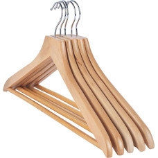 Beldray LA034276FEU7 Wooden Clothes Hangers 5pack